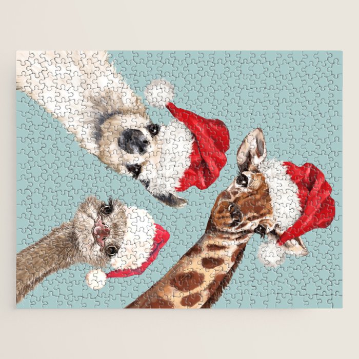 Christmas Animals Gang Jigsaw Puzzle Gallery Image 1