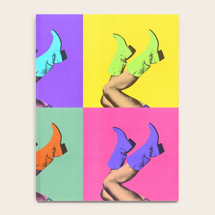 These Boots - Pop Art 1 Notebook Gallery Image 4