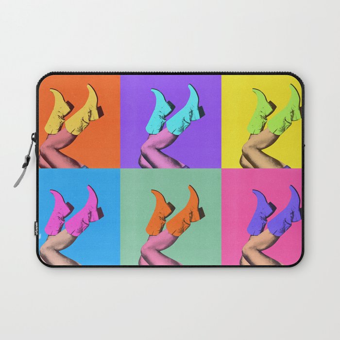 These Boots - Pop Art 1 Laptop Sleeve Gallery Image 1