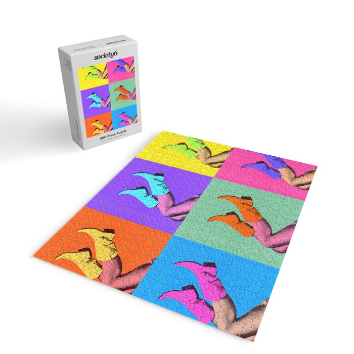 These Boots - Pop Art 1 Jigsaw Puzzle Gallery Image 2