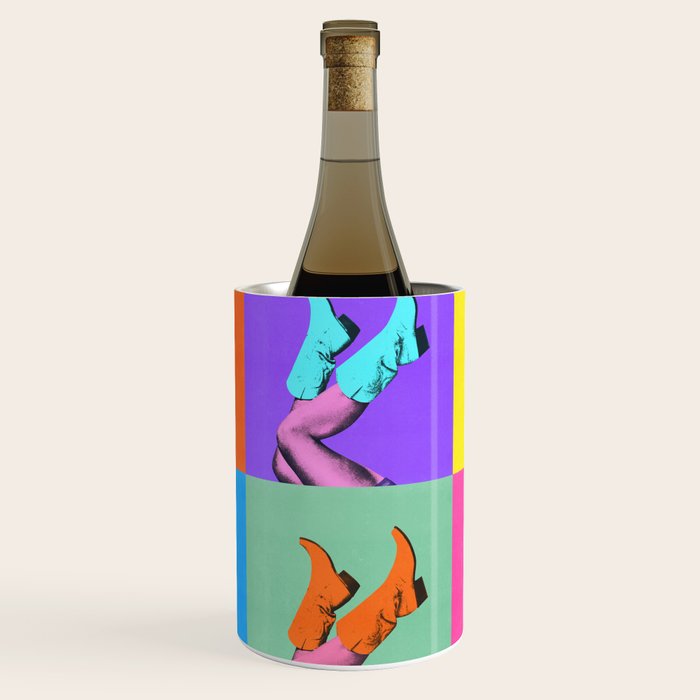 These Boots - Pop Art 1 Wine Chiller Gallery Image 1