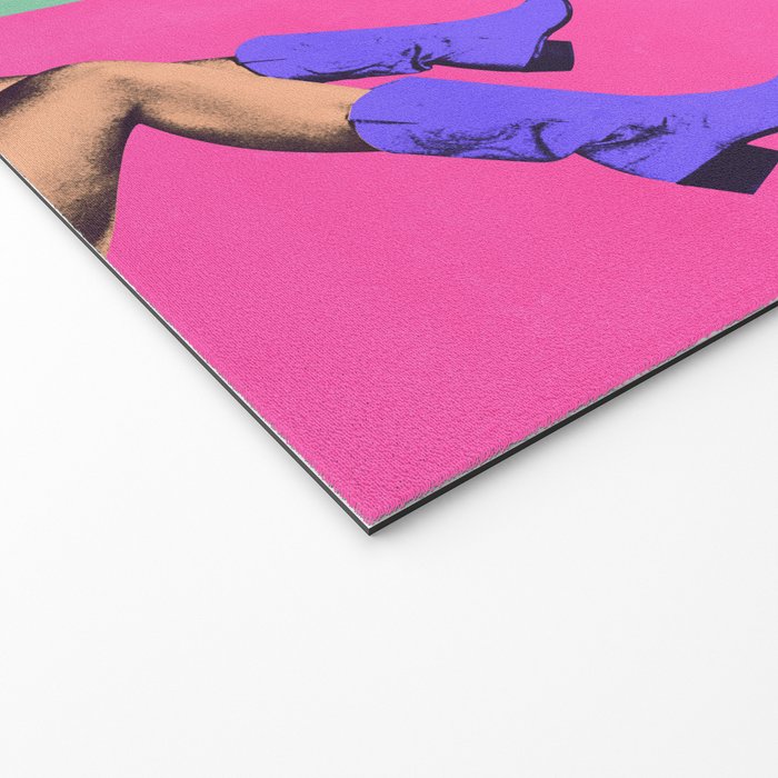 These Boots - Pop Art 1 Welcome Mat Gallery Image 2