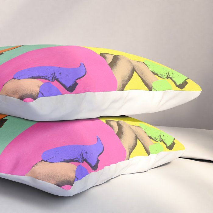 These Boots - Pop Art 1 Pillow Sham Gallery Image 3