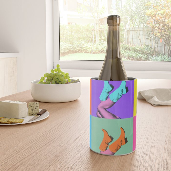 These Boots - Pop Art 1 Wine Chiller Gallery Image 4