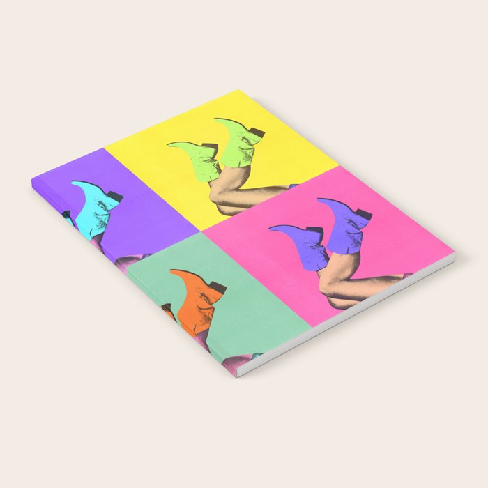 These Boots - Pop Art 1 Notebook Gallery Image 2