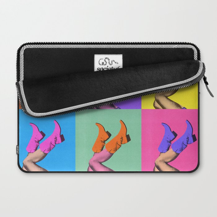 These Boots - Pop Art 1 Laptop Sleeve Gallery Image 2