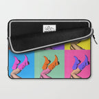 These Boots - Pop Art 1 Laptop Sleeve Gallery Image 2