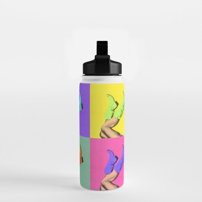 These Boots - Pop Art 1 Water Bottle Gallery Image 2