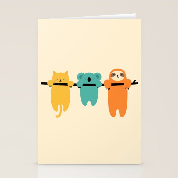 Hang In There Stationery Card Gallery Image 1
