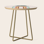 Rainbow cat 3 lover hugs Side Table Gallery Image 1