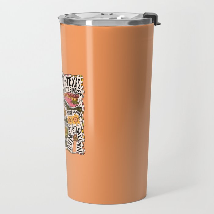 Mushrooms of Texas Travel Mug Gallery Image 2