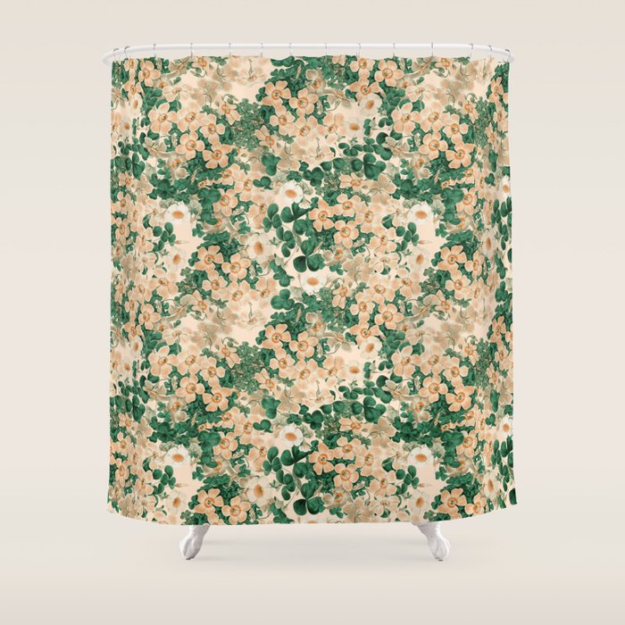 Oxalis Garden Shower Curtain Gallery Image 1