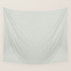 linen textured stripes - sage Wall Tapestry Gallery Image 4