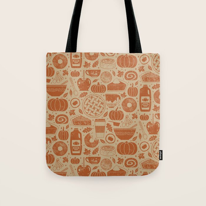 Pumpkin Spice: Latte Tote Bag Gallery Image 1