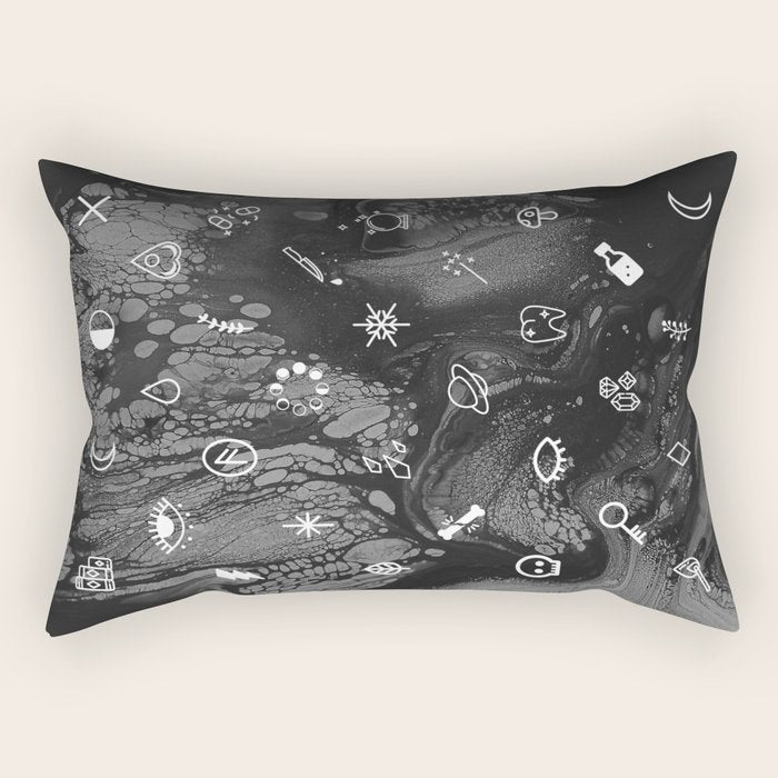 YOU'RE SO DARK Rectangular Pillow Gallery Image 2