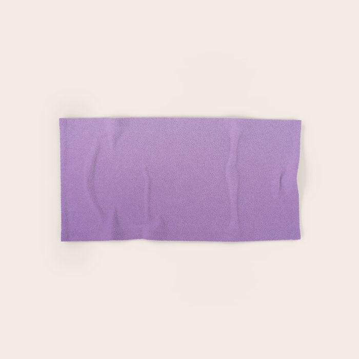 Solid Light Purple Bath Towel Gallery Image 1
