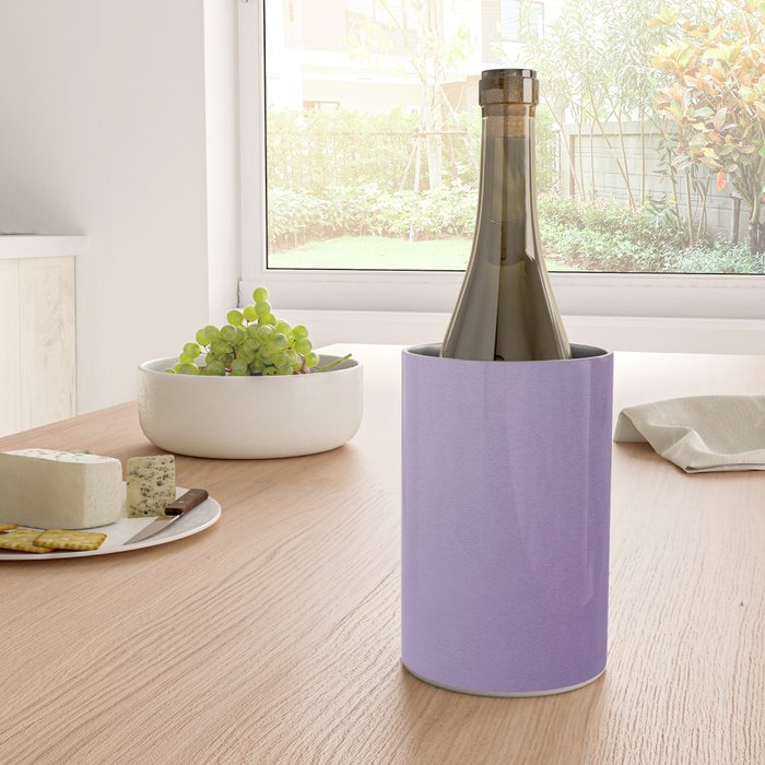 Solid Light Purple Wine Chiller Gallery Image 4