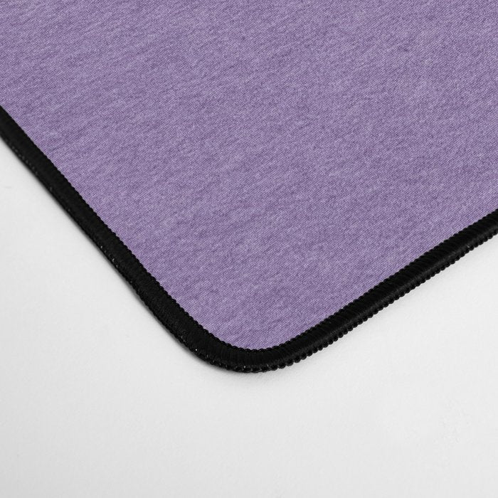 Solid Light Purple Desk Mat Gallery Image 4