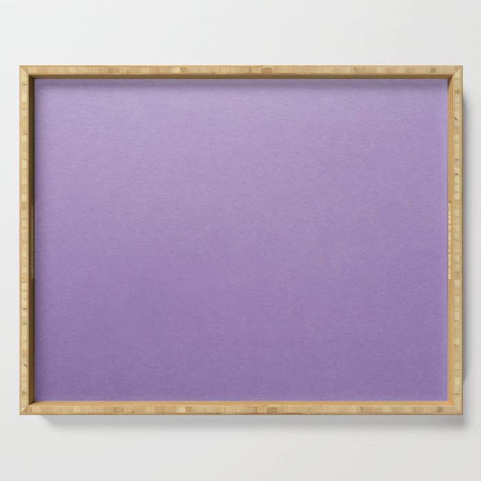 Solid Light Purple Serving Tray Gallery Image 1