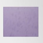 Solid Light Purple Throw Blanket Gallery Image 2