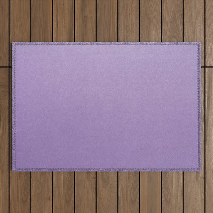 Solid Light Purple Outdoor Rug Gallery Image 1