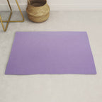Solid Light Purple Rug Gallery Image 1