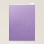 Solid Light Purple Stationery Card Gallery Image 2
