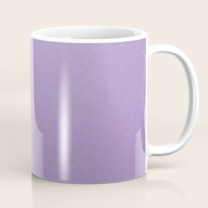 Solid Light Purple Coffee Mug Gallery Image 1