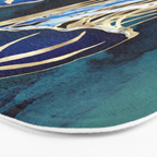 Metallic Jellyfish III Bath Mat Gallery Image 3