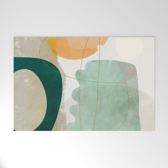 minimal shapes Welcome Mat Gallery Image 1