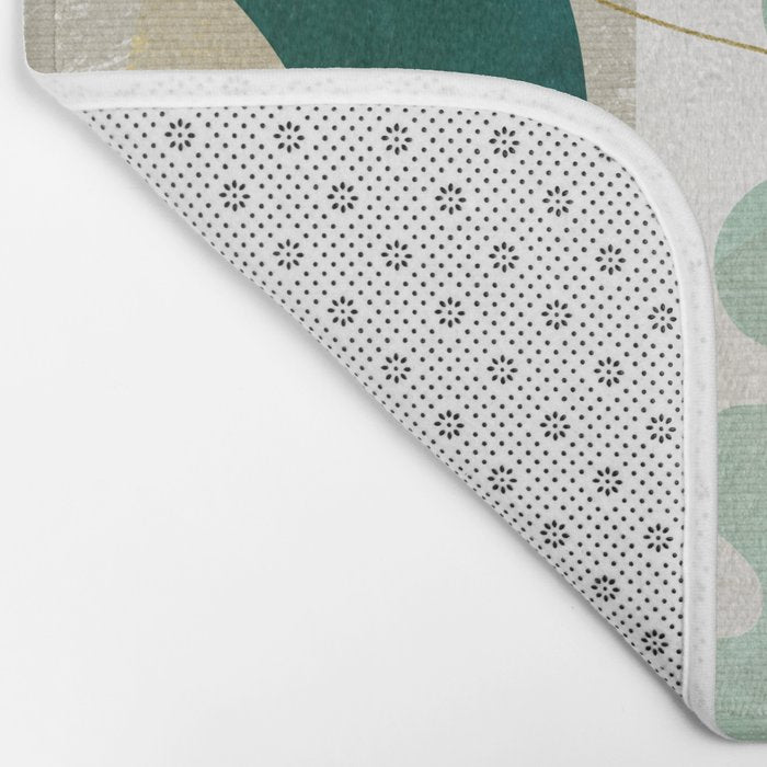 minimal shapes Bath Mat Gallery Image 2