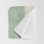 minimal shapes Throw Blanket Gallery Image 3