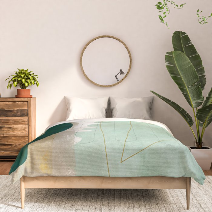 minimal shapes Comforter Gallery Image 3