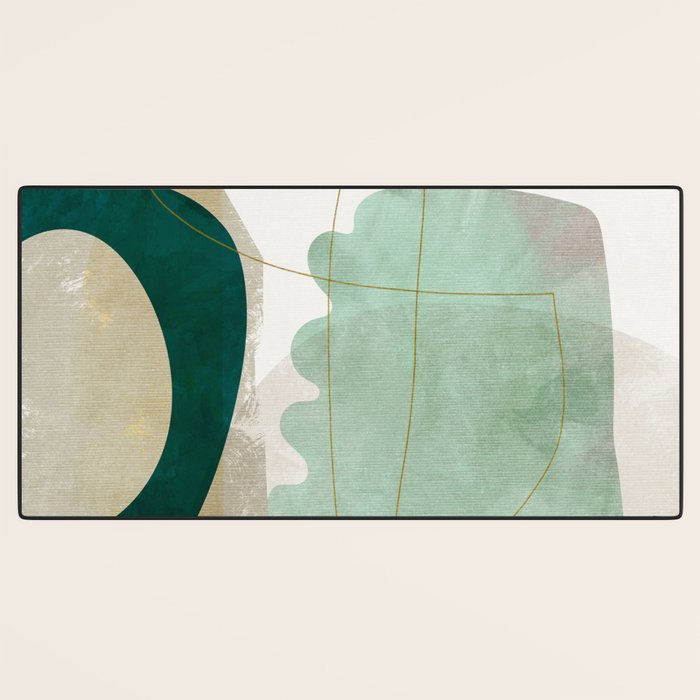 minimal shapes Desk Mat Gallery Image 3