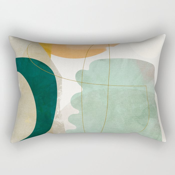 minimal shapes Rectangular Pillow Gallery Image 2