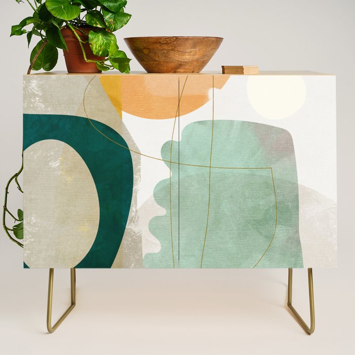 minimal shapes Credenza Gallery Image 1