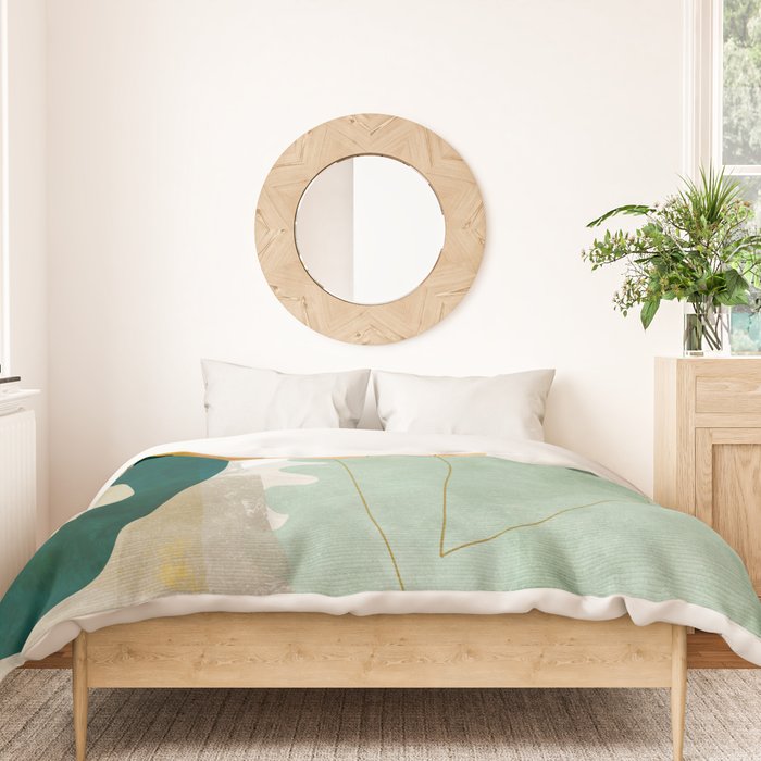 minimal shapes Duvet Cover Gallery Image 3