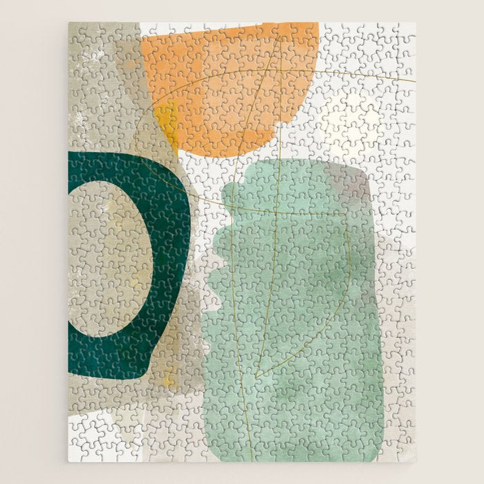 minimal shapes Jigsaw Puzzle Gallery Image 1