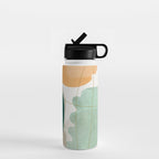 minimal shapes Water Bottle Gallery Image 1
