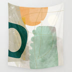 minimal shapes Wall Tapestry Gallery Image 4