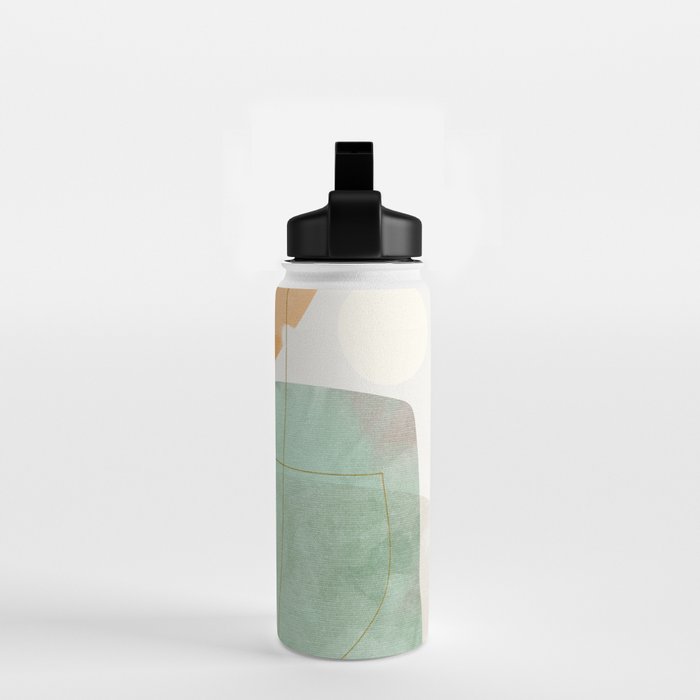 minimal shapes Water Bottle Gallery Image 2