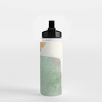 minimal shapes Water Bottle Gallery Image 2