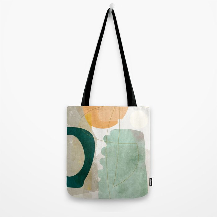 minimal shapes Tote Bag Gallery Image 2