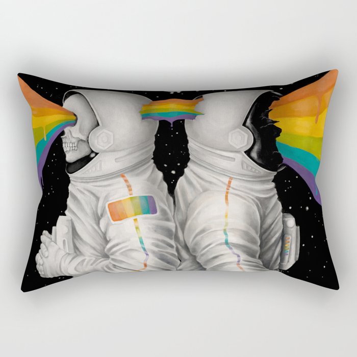 Farther Away Than Tomorrow Rectangular Pillow Gallery Image 2