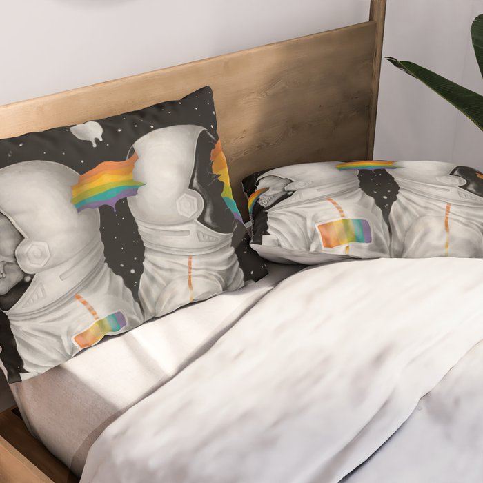 Farther Away Than Tomorrow Pillow Sham Gallery Image 2