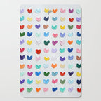 Polka Daub Hearts Cutting Board Gallery Image 1
