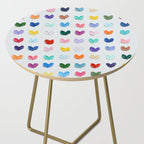 Polka Daub Hearts Side Table Gallery Image 2