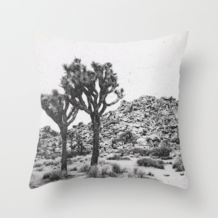 JOSHUA TREE VI / California Desert Throw Pillow Gallery Image 6