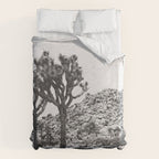 JOSHUA TREE VI / California Desert Duvet Cover Gallery Image 6