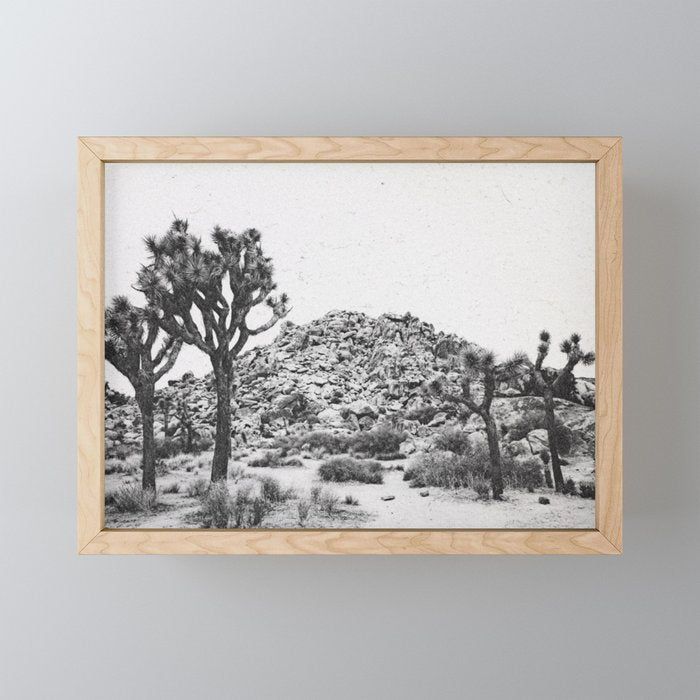 JOSHUA TREE VI / California Desert Mini Art Print Gallery Image 1